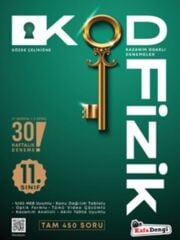 Kafa Dengi Yayınları 11. Sınıf Kod Fizik Kazanım Odaklı Denemeleri