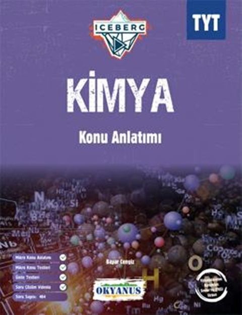 Okyanus Yayınları TYT Kimya Iceberg Konu Anlatımlı