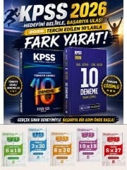 Marka + Pegem 2026 KPSS Genel Yetenek Genel Kültür Fasikül Deneme ve Bigelio Branş Branş Deneme Set