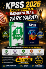 Marka Yayınları KPSS Genel Yetenek Genel Kültür Türkiye Geneli 10 Deneme + Pegem KPSS Ön Lisans 10 Deneme Seti
