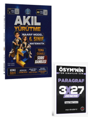 Akıl Yürütme 2027 6. Sınıf Matematik Maarif Model Tema Odaklı Soru Bankası+ EVP Akademi Paragraf