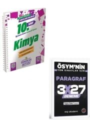 Murat 2027 10.Sınıf Kimya Öğrencim Defteri+ EVP Akademi Paragraf