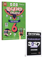 Av 2027 6. Sınıf Legend Of English Test Book+ EVP Akademi Paragraf