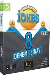 IQ Yayınları 5. Sınıf İOKBS Bursluluk 8 Deneme Çözümlü IQ Yayınları