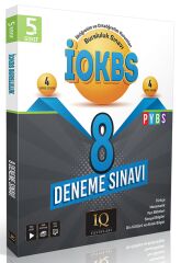 IQ Yayınları 5. Sınıf İOKBS Bursluluk 8 Deneme Çözümlü IQ Yayınları