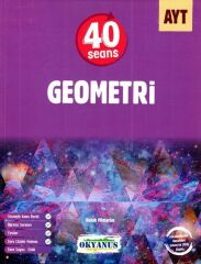 Okyanus Yayınları AYT 40 Seans Geometri Soru Bankası