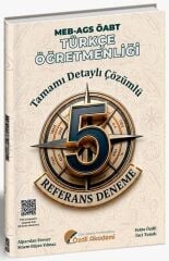 Özdil Akademi ÖABT MEB-AGS Türkçe Öğretmenliği REFERANS 5 Deneme Çözümlü - Yekta Özdil, Alparslan Erener Özdil Akademi