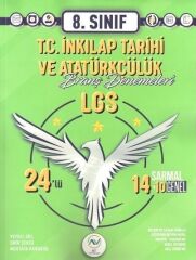 Av Akıllı Versiyon Yayınları 8. Sınıf LGS T.C. İnkılap Tarihi ve Atatürkçülük 24 lü Branş Deneme