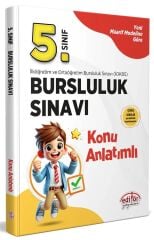 Editör Yayınları 5. Sınıf 2025 Bursluluk Sınavı Konu Anlatımlı