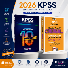 Marka Yayınları KPSS Ön Lisans Türkiye Geneli 10 Deneme & Yargı Yayınları KPSS Ön Lisans Çıkmış Son 10 Sınav Seti
