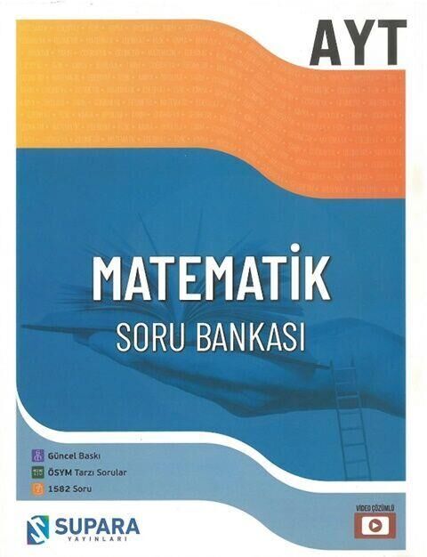 Supara YKS AYT Matematik Soru Bankası Video Çözümlü Supara Yayınları