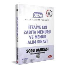 Data 2026 İtfaiye Eri, Zabıta Memuru ve Memur Alım Sınavı Soru Bankası Çözümlü Data Yayınları