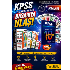 Yargı Yayınları 2026 KPSS Lise Ön Lisans GK-GY Tüm Dersler Modüler Soru Bankası Seti (5 Kitap) & Marka Yayınları KPSS Ön Lisans Türkiye Geneli 10 Deneme Seti