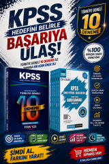 Pegem 2026 KPSS Ön Lisans Soru Bankası Modüler Set (5 Kitap) & KPSS Ön Lisans Türkiye Geneli 10 Deneme Marka Yayınları Seti