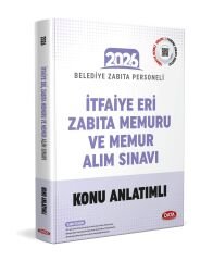 Data 2026 İtfaiye Eri, Zabıta Memuru ve Memur Alım Sınavı Konu Anlatımlı Data Yayınları