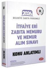 Data 2026 İtfaiye Eri, Zabıta Memuru ve Memur Alım Sınavı Konu Anlatımlı Data Yayınları