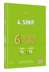 Editör Yayınevi İlkokul 4. Sınıf 6 (3+3) Deneme Sınavı fasiküllü