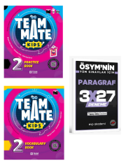 TeamMate 2027  Kids 2 Practice Book (+Quizzes)+Vocabulary Book+ EVP Akademi Paragraf