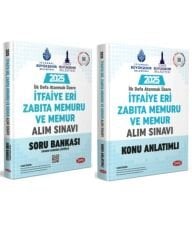 Data 2025 İtfaiye Eri, Zabıta Memuru ve Memur Alım Sınavı Konu + Soru 2li Set Data Yayınları
