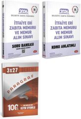 Data 2026 İtfaiye Eri, Zabıta Memuru ve Memur Alım Sınavı Konu + Soru 2li Set Data Yayınları