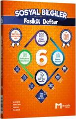 Mozaik Yayınları 6. Sınıf Sosyal Bilgiler Fasikül Defter