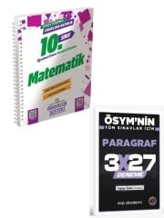 Murat 2027 10.Sınıf Matematik Öğrencim Defteri+ EVP Akademi Paragraf