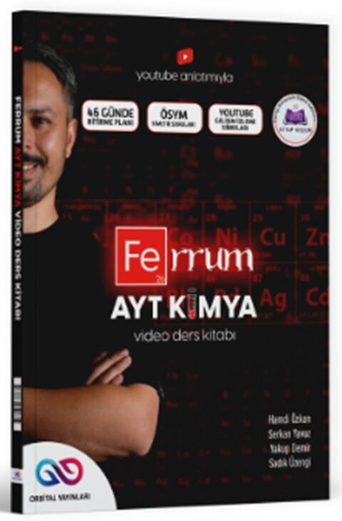 Orbital YKS AYT Kimya Ferrum Video Ders Kitabı Orbital Yayınları