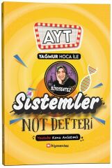 KR Akademi Yağmur Hoca ile AYT Biyosentez Sistemler Not Defteri Tamamı El Yazılı