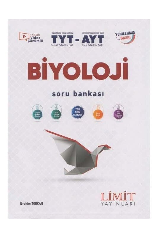 Limit Yayınları TYT AYT Biyoloji Soru Bankası