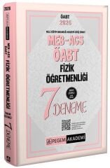Pegem 2026 ÖABT MEB-AGS Fizik Öğretmenliği 7 Deneme Çözümlü Pegem Akademi Yayınları