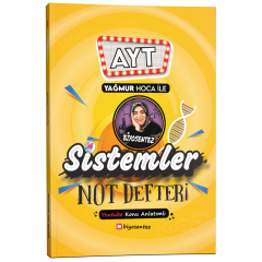 KR Akademi Yağmur Hoca ile AYT Biyosentez Sistemler Not Defteri Tamamı El Yazılı