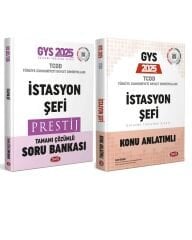 Data 2025 GYS TCDD GYS İstasyon Şefi Prestij Tamamı Çözümlü Soru + Konu 2li Set Data Yayınları