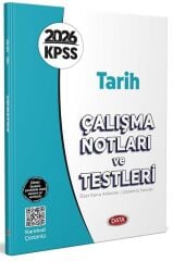 Data 2026 KPSS Tarih Çalışma Notları ve Testleri Çözümlü Data Yayınları