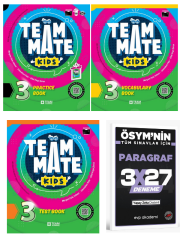 TeamMate 2027 Kids 3 Practice Book (+Quizzes)+ Vocabulary Book+Test Book +EVP Akademi Paragraf