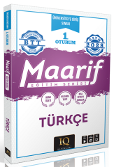 IQ Yayınları 2028 YKS TYT Türkçe Maarif Eğitim Serisi 1. Oturum IQ Yayınları