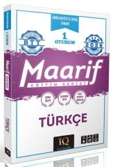 IQ Yayınları 2028 YKS TYT Türkçe Maarif Eğitim Serisi 1. Oturum IQ Yayınları