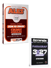 Yediiklim 2027 ALES Master Sayısal Yetenek Çıkmış Sorular Son 10 Sınav Çözümlü+ EVP Akademi Paragraf