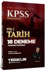 2027 Yediiklim KPSS Pir-i Tarih 18 Deneme Çözümlü - Akif Çelik