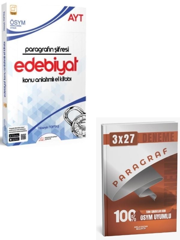 Paragrafın Şifresi 2027 AYT Edebiyat El Kitabı+ Anka Paragraf