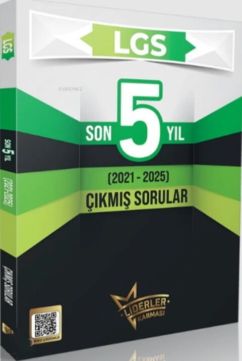 Liderler Karması LGS Son 5 Yıl Çıkmış Sorular 2021 2025