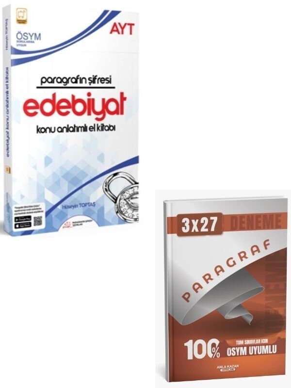 Paragrafın Şifresi 2027 AYT Edebiyat El Kitabı+ Anka Paragraf