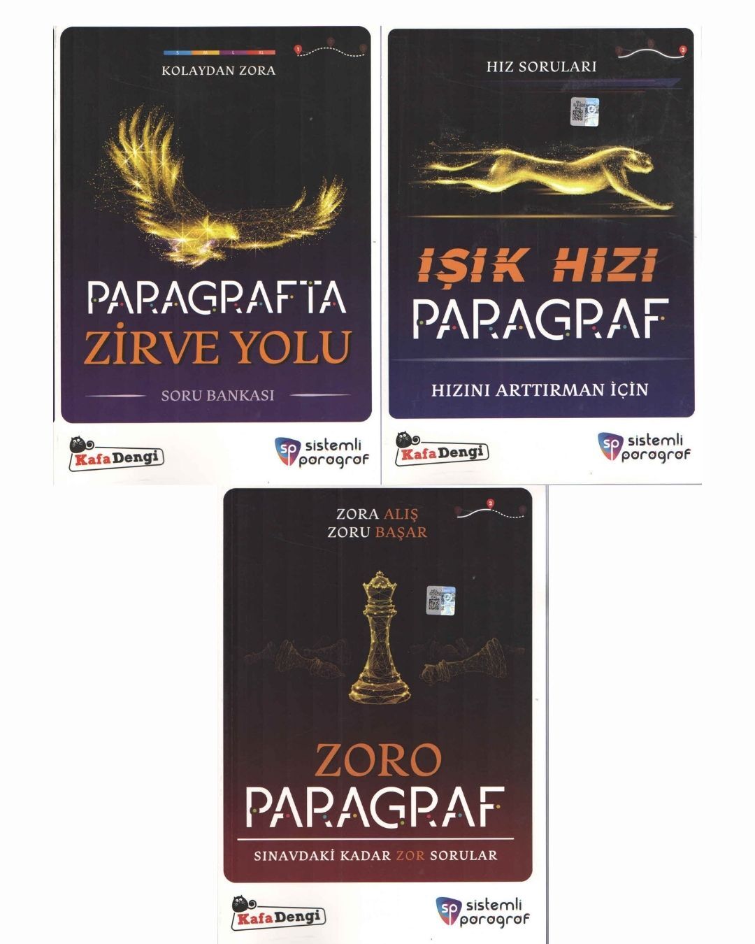 Kafa Dengi Yayınları Sistemli Paragraf Paragrafın Rehberi Soru Bankası Seti