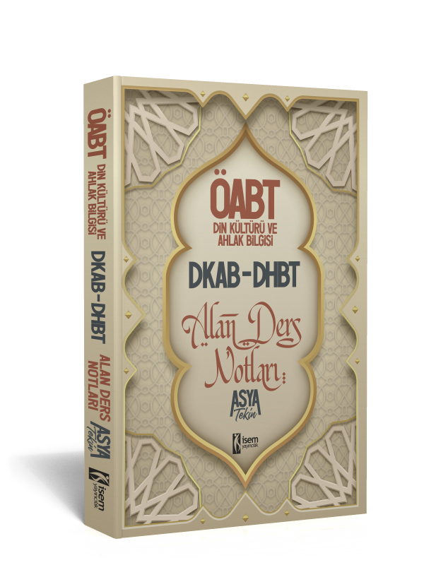 İsem Yayınları ÖABT DİN KÜLTÜRÜ VE AHLAK BİLGİSİ ALAN DERS NOTLARI