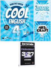 TeamElt 2027 Cool English 4 Practice Book(+Cool Art&Craft 4 +QUIZZES)+ EVP Akademi Paragraf
