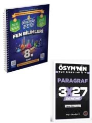 Murat 2027 8.Sınıf Fen Bilimleri Öğrencim Defteri+ EVP Akademi Paragraf