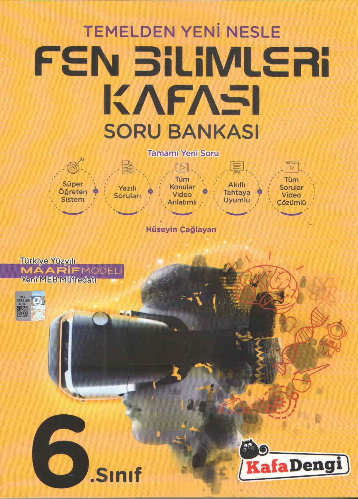 Kafa Dengi Yayınları 6. Sınıf Fen Bilimleri Kafası Soru Bankası