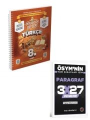 Murat 2027 8.Sınıf Türkçe Öğrencim Defteri+ EVP Akademi Paragraf