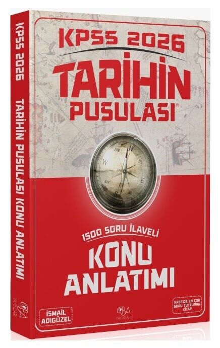 CBA Akademi 2026 KPSS Tarihin Pusulası Konu Anlatımı
