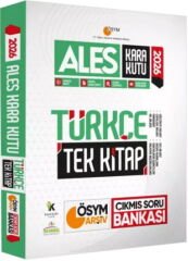 İnformal Yayınları 2026 ALES Kara Kutu Türkçe TEK KİTAP ÖSYM Arşiv Çıkmış Soru Bankası