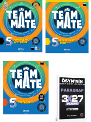 TeamMate 5 Practice and Skills Book (+Quizzes)+Vocabulary Book+Test Book+EVP Akademi Paragraf